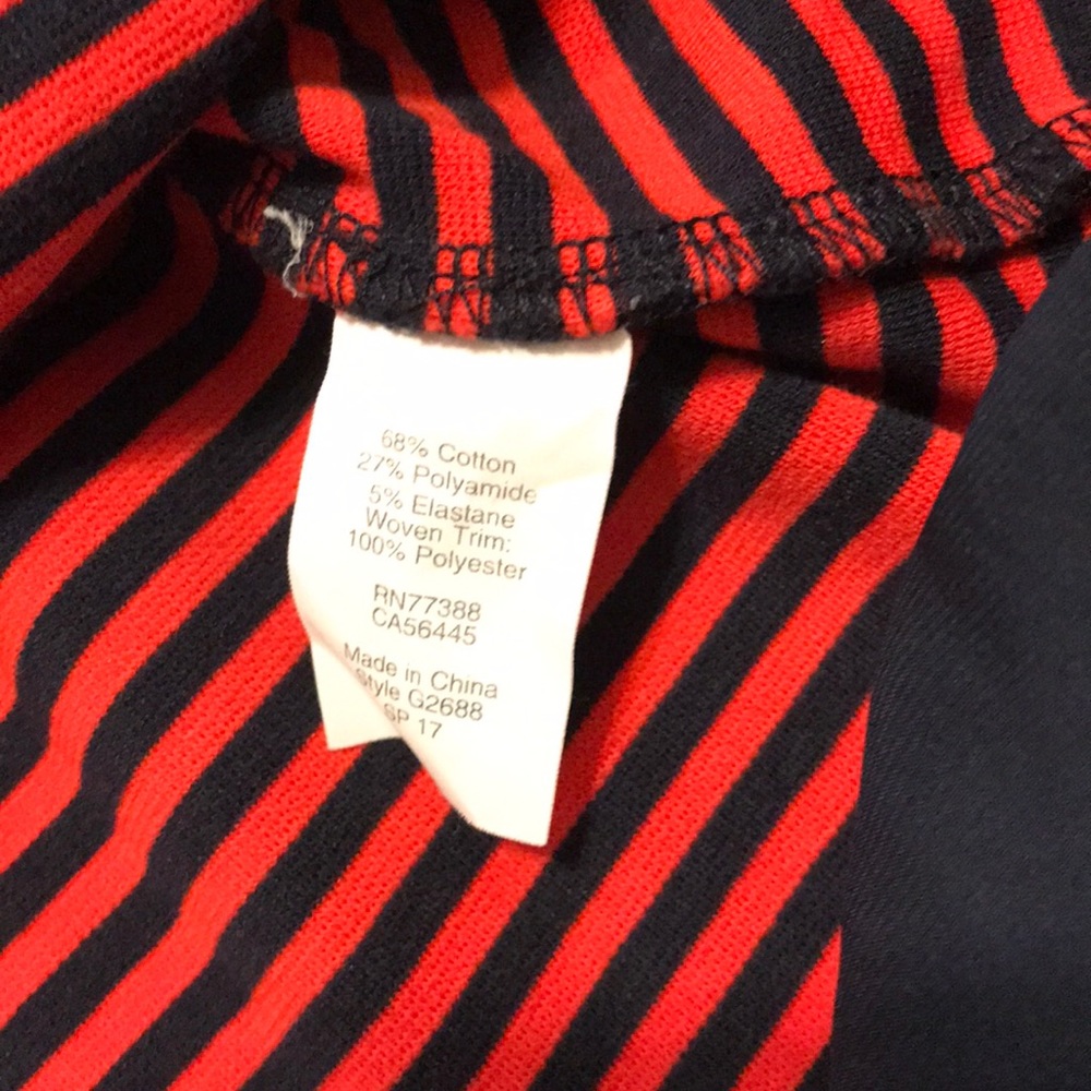 J. Crew Striped Tank with Ruffle Bottom - Picture 4 of 5